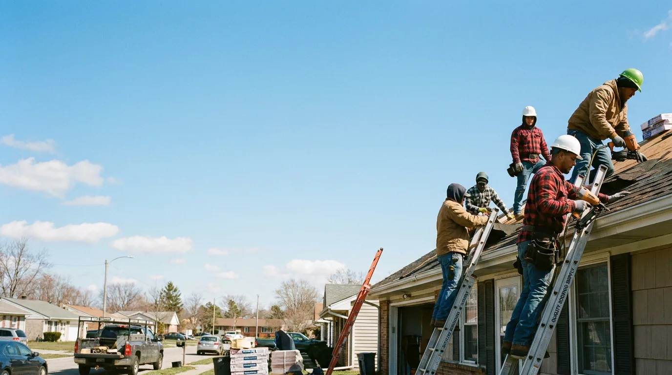 Roofing in German Valley, IL near me